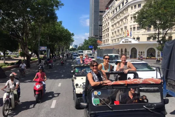 Saigon Jeep Tour: Food, Cuture, Sight and Fun - SJT1