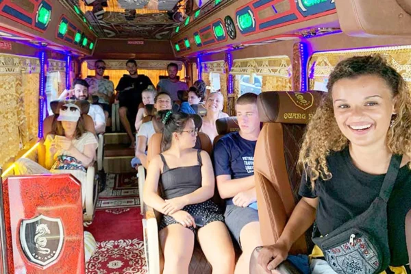 Sapa to Ha Giang Limousine 13-seater bus