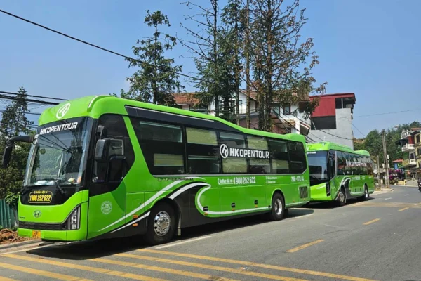Open bus Hanoi - Phong Nha - Hue - Da Nang - Hoi An Vip Cabin bus