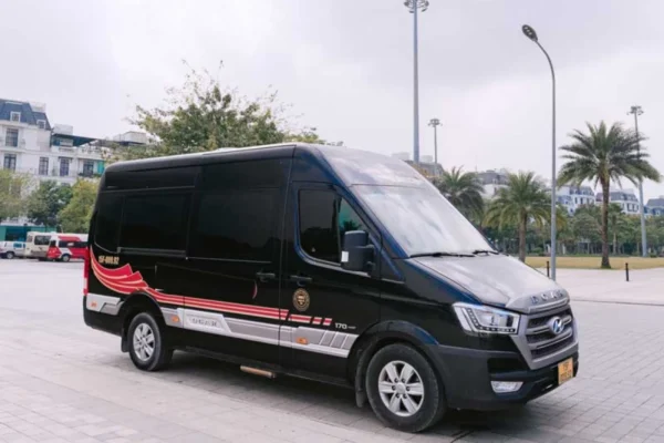 Hanoi to Cat Ba limousine van